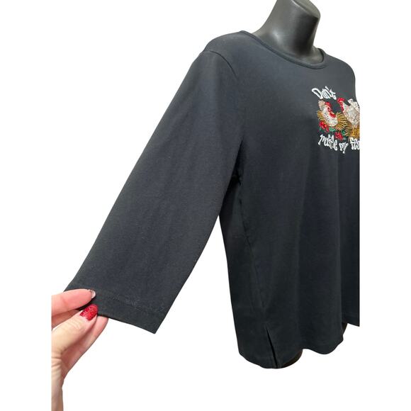 Adorable Chicken Shirt- MEDIUM- Made by Bon Worth - Picture 2 of 4